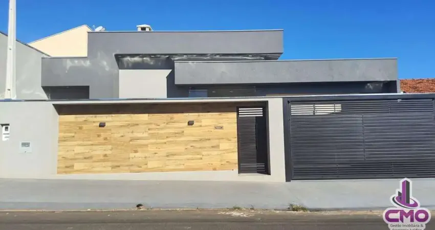 Casa para Venda em Bady Bassitt, Jardim Panorama, 3 dormitórios, 1 suíte, 2 banheiros, 2 vagas