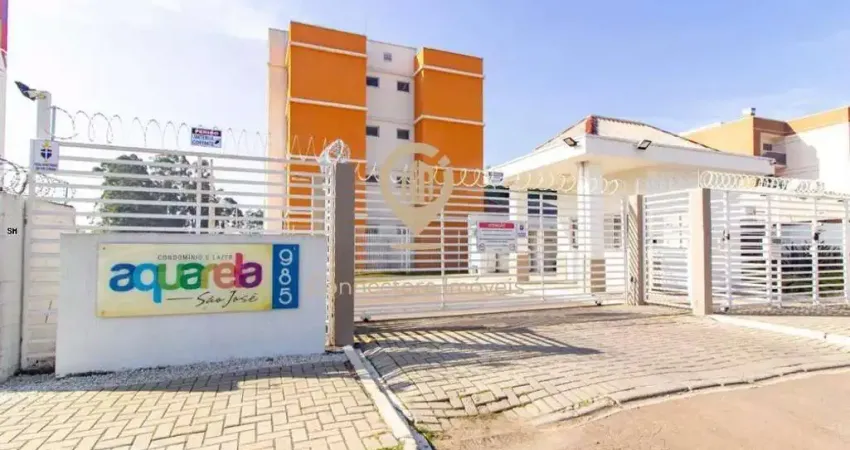 Apartamento para Venda em São José dos Pinhais, Parque da Fonte, 2 dormitórios, 1 banheiro, 1 vaga