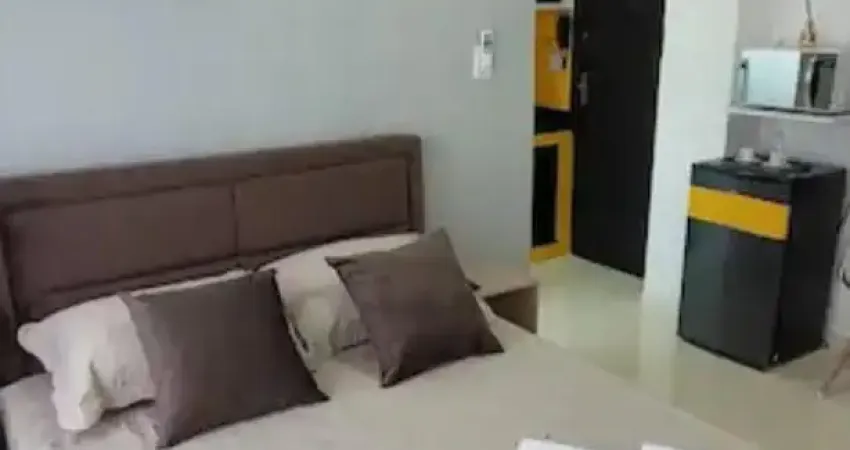 VENDA DE LINDA KITNET PORTEIRA FECHADA DE 20 m² , 1 VAGA DE GARAGEM COLETIVA EM SÃO VICENTE - SP