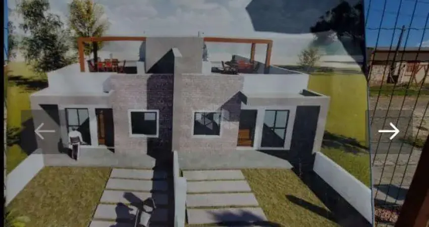 Casa 2 Dormitórios Geminada à venda no Bairro CAPÃO NOVO com 71 m² de área privativa - 2 vagas de garagem