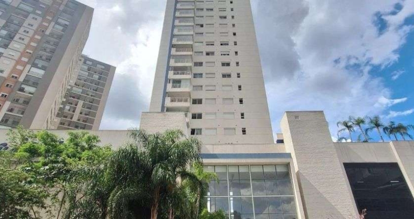 Apartamento SEMIMOBILIADO para locação possui 69 metros quadrados com 2 suites - Alphaville SP