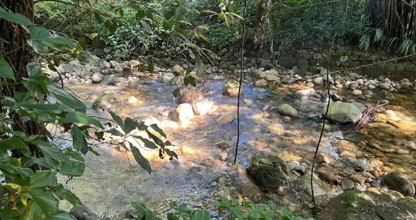 Sítio com cachoeira nos Fundos no Centro de Guapimirim