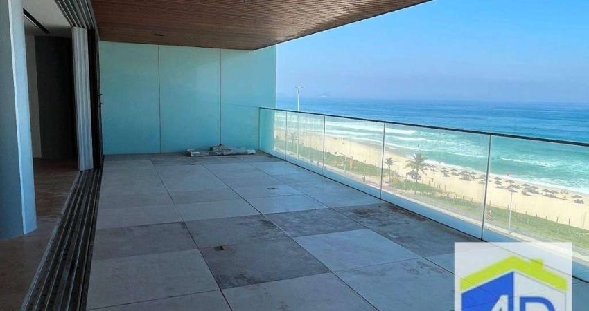 Apartamento , Barra, venda,no Grand Hyatt, frontal mar, 1 quarto, 121 m² por R$ 3.900.000 - Barra da Tijuca - Rio de Janeiro/RJ