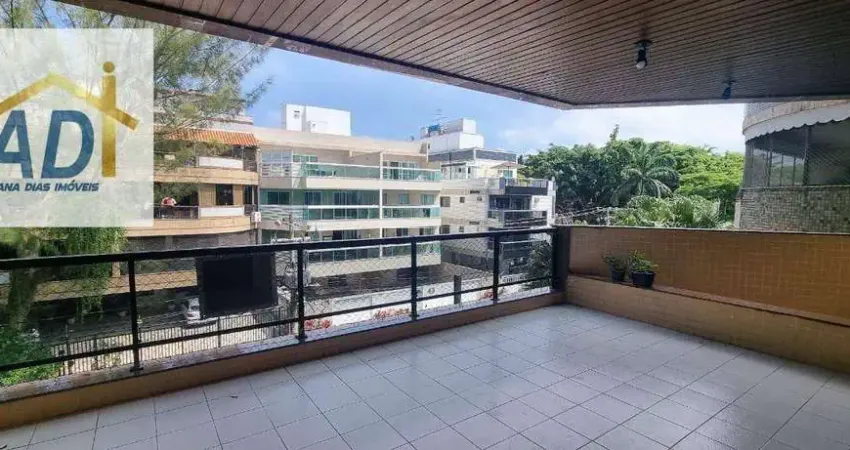 Apartamento,3 quartos, alugar, 105 m² por r$ 3100,00 - recreio dos bandeirantes - rio de janeiro/rj