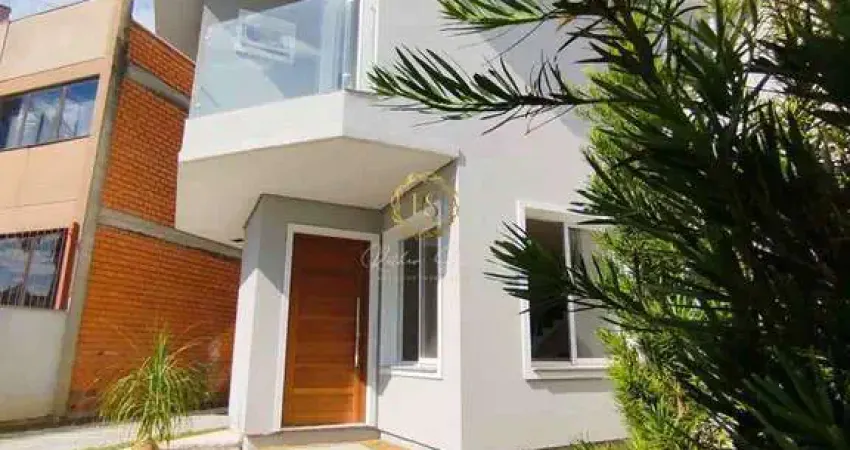 Sobrado para alugar em canoas, fátima - semi-novo com sala de estar e cozinha