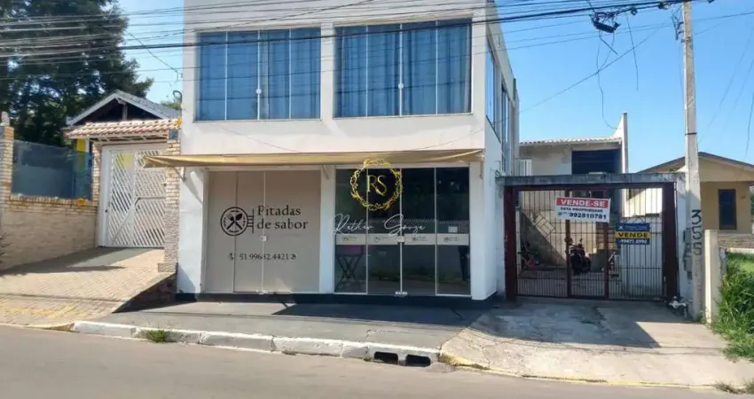 Casa com sala comercial 3 quartos/dormitorios piscina e apartamento conjugado em berto cirio - nova santa rita - rs