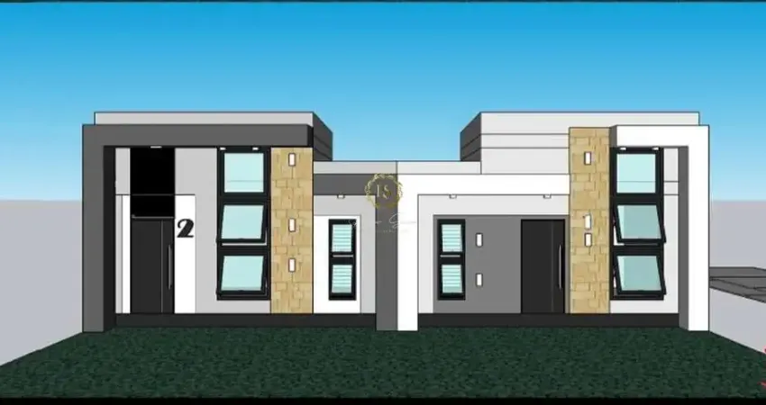 Oportunidade: casa em obras com 69.34m² em nova santa rita - loteamento jardins casa 02