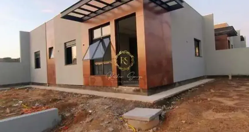 Imóvel novo em nova santa rita - casa no centro - residencial dos jardins - 68.68m² - ótima localização