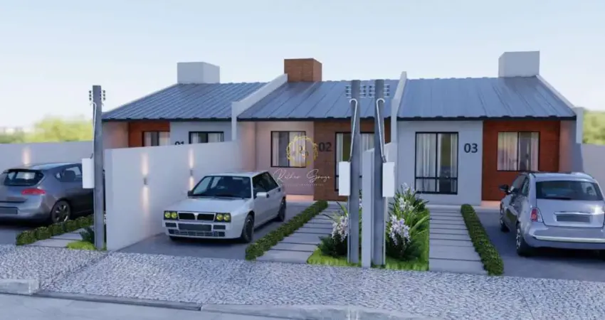 Casa em construção à venda em nova santa rita, bairro california