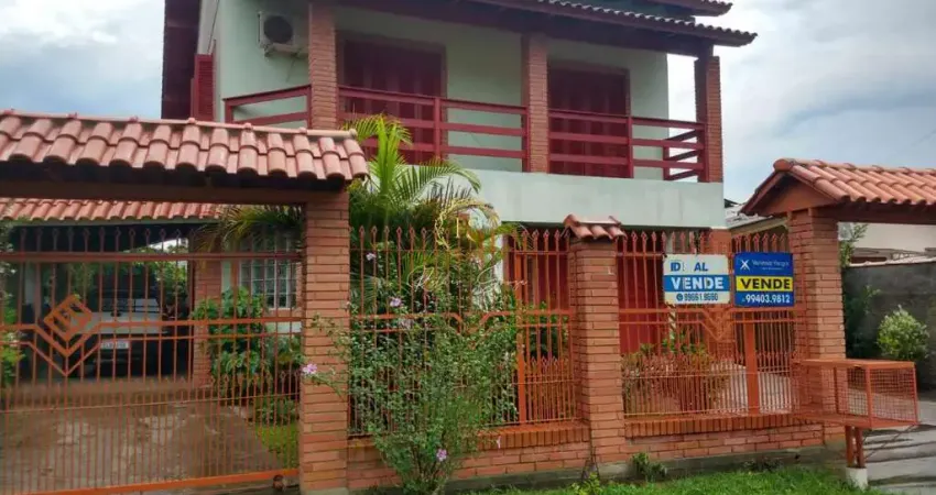 Casa de 2 pisos/andares com 4 quartos/dormitórios localizada no bairro centro - nova santa rita - rs