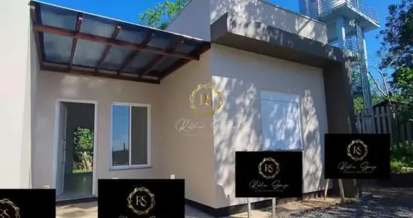 Casa à venda em nova santa rita - california, 41.55m², pronto para morar
