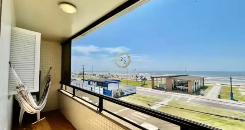 Apartamento mobiliado beira mar em capão da canoa, centro - temporada