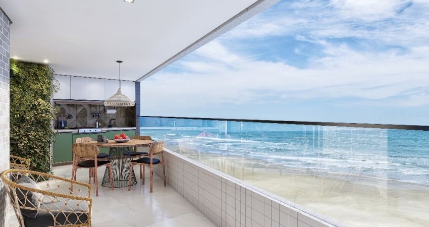 Lançamento frente ao mar com 1 ou 2 dormitórios entrada a partir de R$34.000