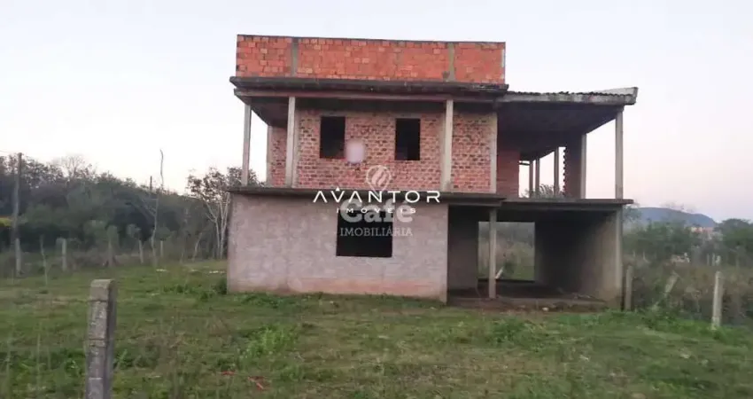 Terreno Amplo De 600 m² com Casa em Construçõ De 180 m².