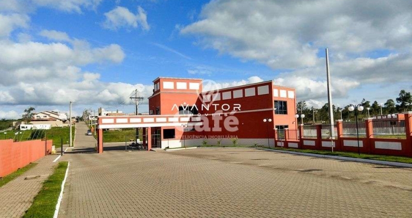 Terreno em condomínio fechado, com ótima infraestrutura completa em camobi, Sant