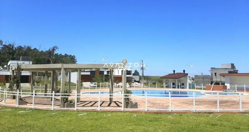 Terreno de 350m², localizado no Condomínio Cidade Universitária, em Camobi