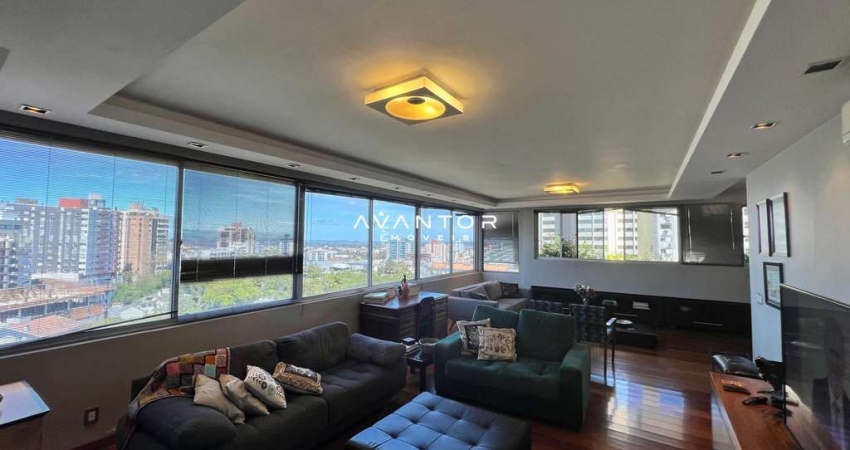 Apartamento Triplex 4 dormitórios, escritório; 3 suítes; piscina e terraço com e
