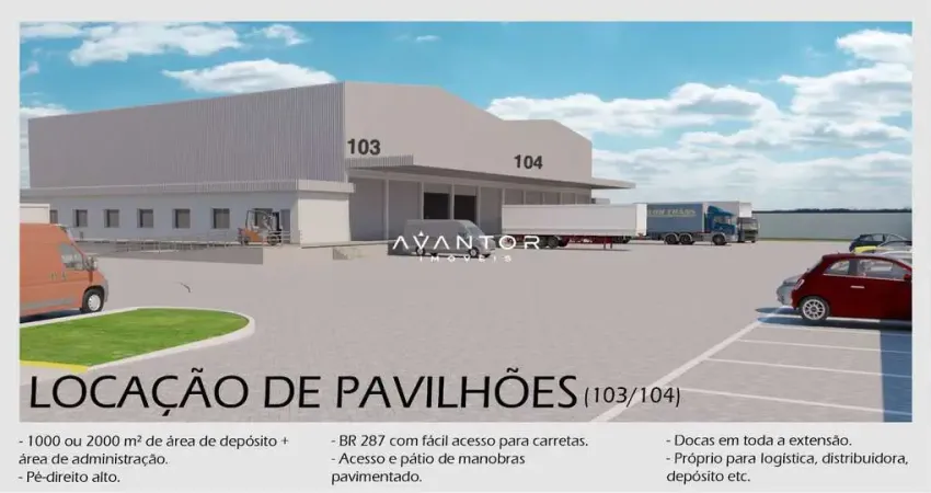 Barracão / Galpão / Depósito para alugar na Rodovia BR-287, 3645, Camobi, Santa Maria