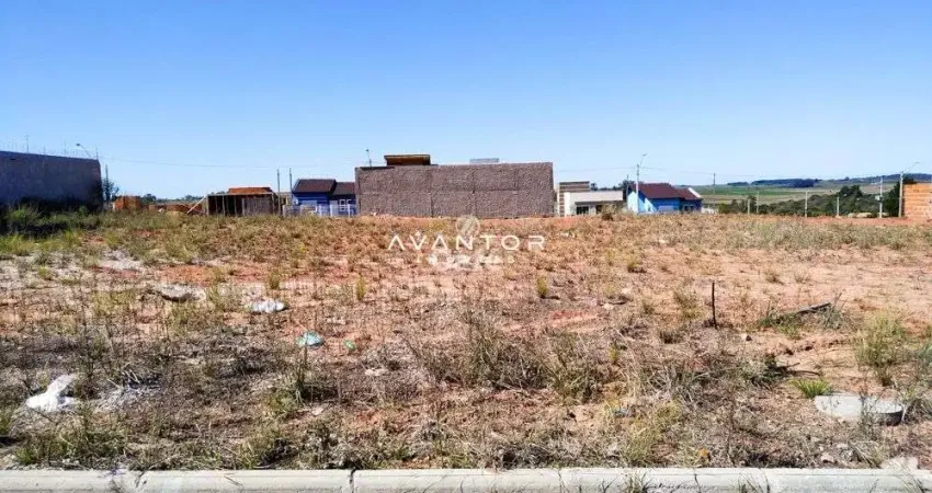 Terreno de 10x25m plano pronto para construção residencial em condomínio - Santa