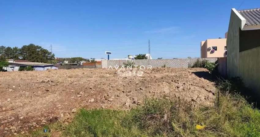 Excelente terreno plano e terraplanado para quem procura construir, medindo 20,2
