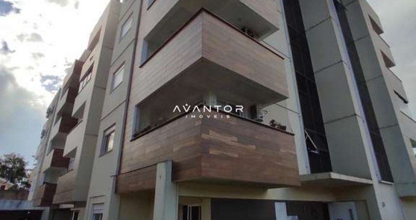 Apartamento próximo a UFSM, 1 dormitório com sacada, churrasqueira e elevador.