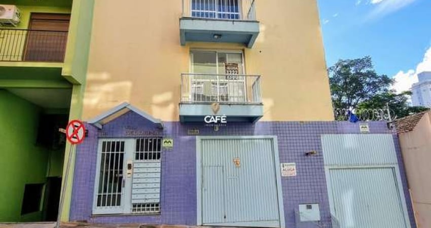 Apartamento 1 dormitório, 1 box garagem, central a poucos metros do calçadão