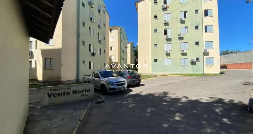 Apartamento aconchegante de 2 dormitórios no terceiro andar do Residencial Vento