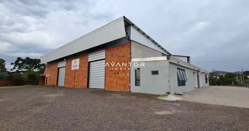 Pavilhão Amplo De 1000 m², Mais Banheiro e Estacionamento. Na BR 287.