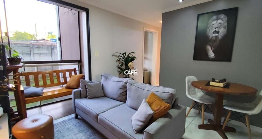 Apartamento no Bairro Rosário De 3 Dormitórios, Sala de Estar com Sacada, Banhei