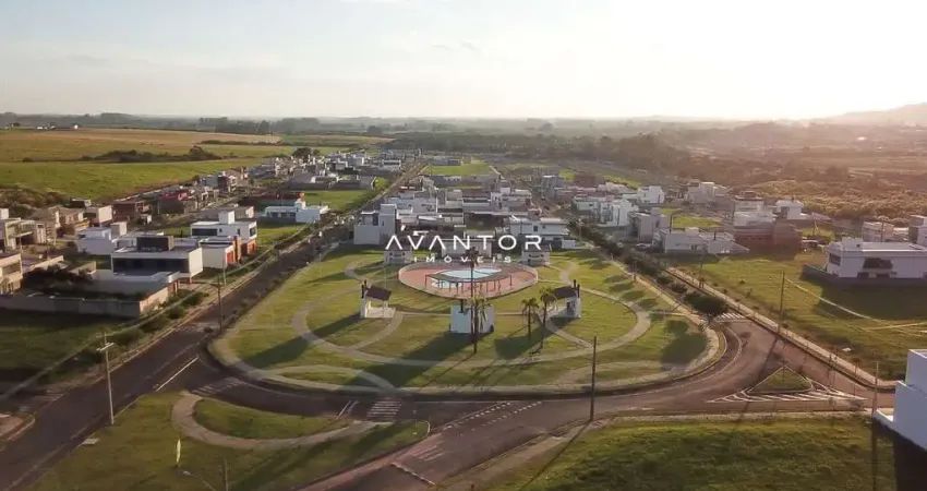 Terreno de 350 m² no condomínio cidade universitária em camobi