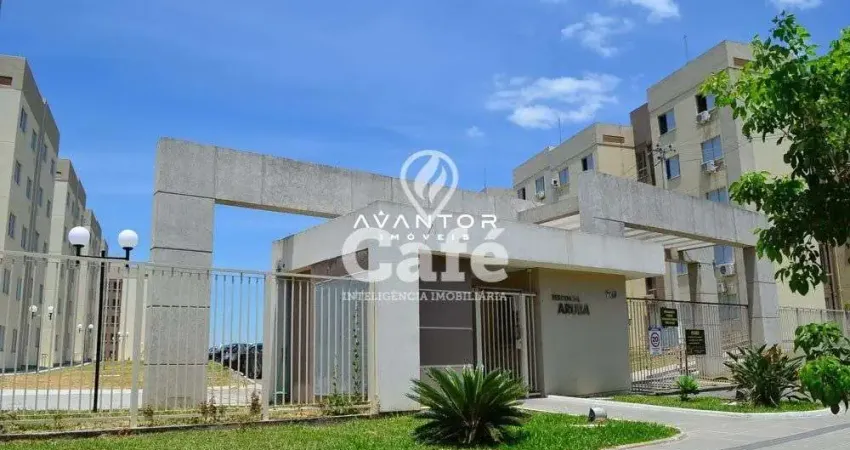 Apartamento de 2 dormitórios, garagem no  residencial aruba.