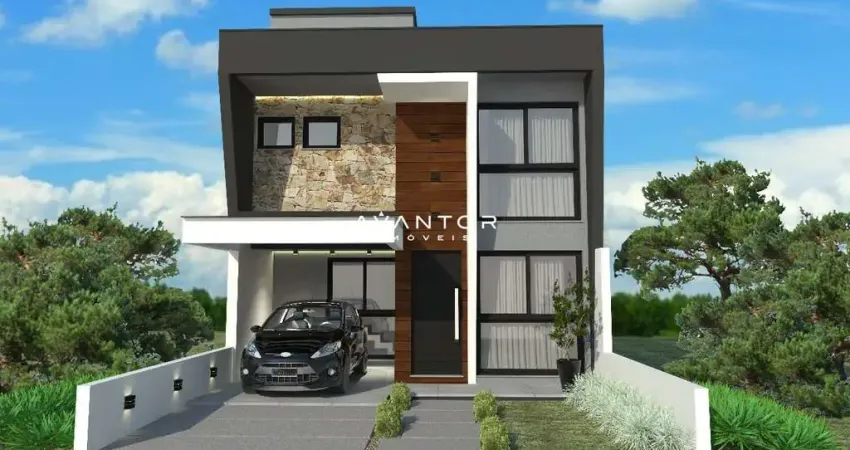 Casa na planta em loteamento planejado no bairro camobi em santa maria.