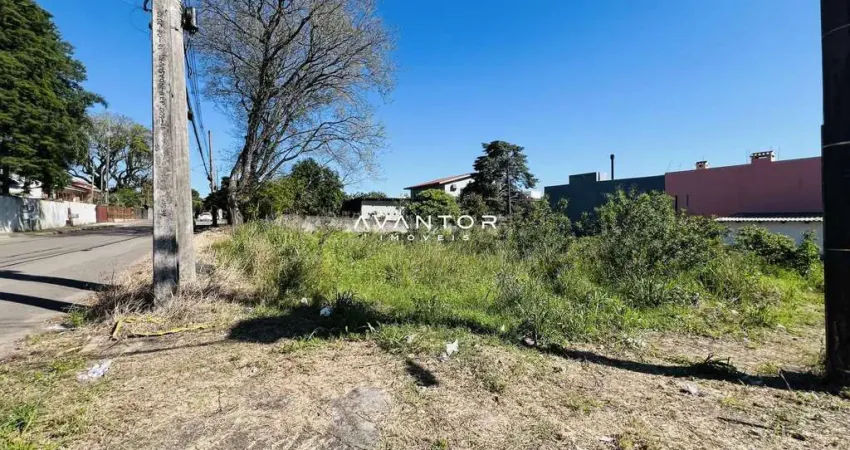 Excelente terreno, rua asfaltada no bairro dom antônio reis em santa maria.