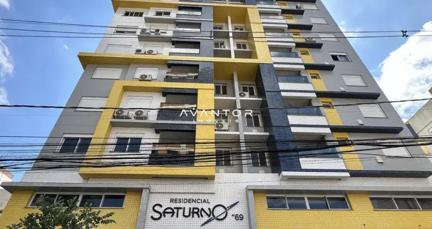 Residencial saturno, apartamento 1 dormitório com box. próximo a ufn, santa mari