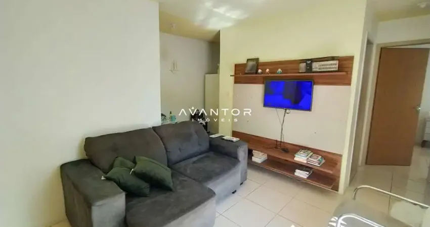 Apartamento de 2 dormitórios, 1 garagem, sacada no residencial vila toscana i e