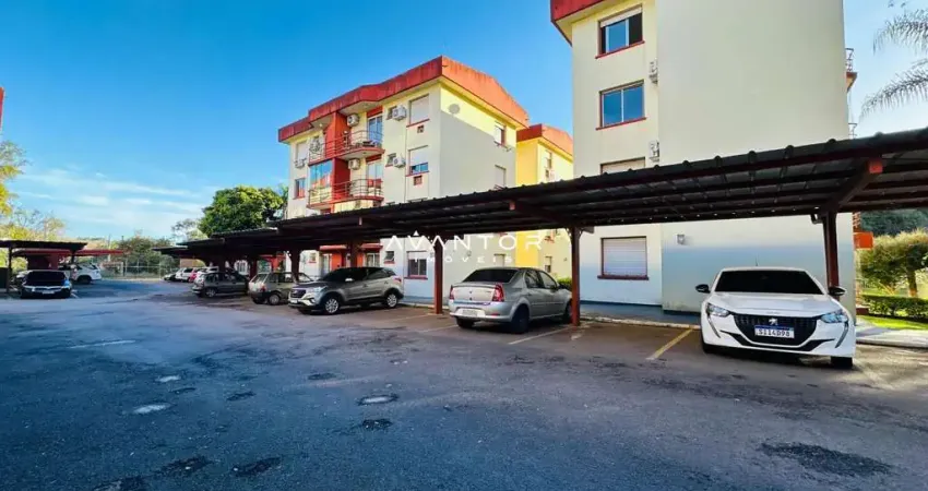 Excelente apartamento de 2 dormitórios com garagem no bairro nossa senhora de lo