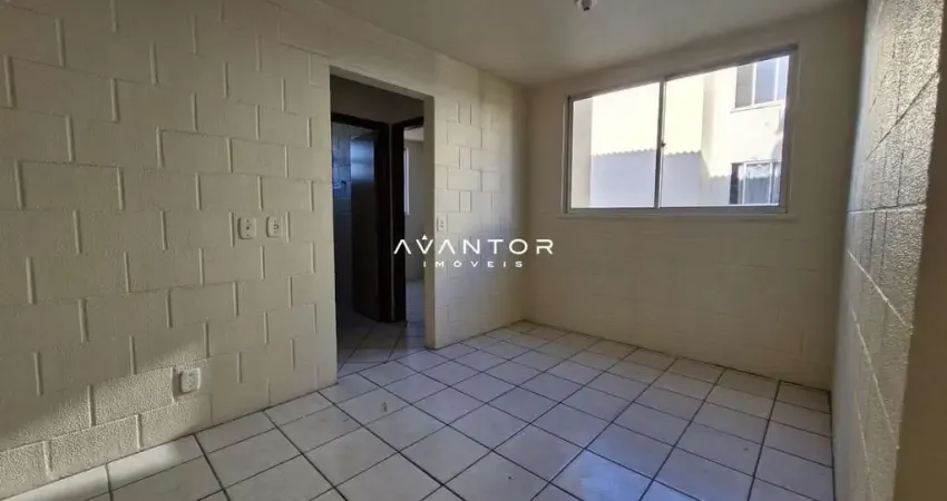 Apartamento de 2 dormitórios com vaga rotativa no bairro urlândia em santa maria