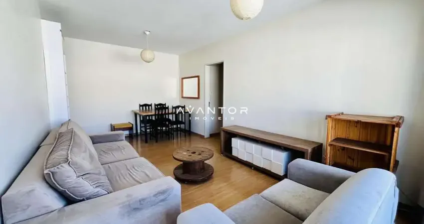 Apartamento, 2 dormitórios, 2 banheiros, 1 vaga, mobiliado, centro