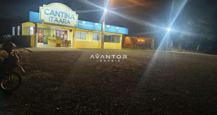 Ponto comercial em itaara, amplo terreno, em frente ao oásis.
