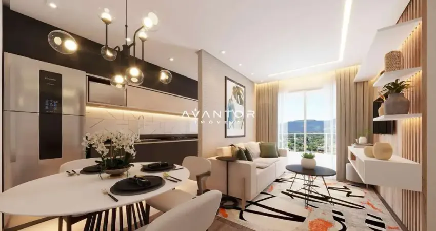Lançamento: apartamento de 2 dormitórios no Residencial Gran Progresso, no centr