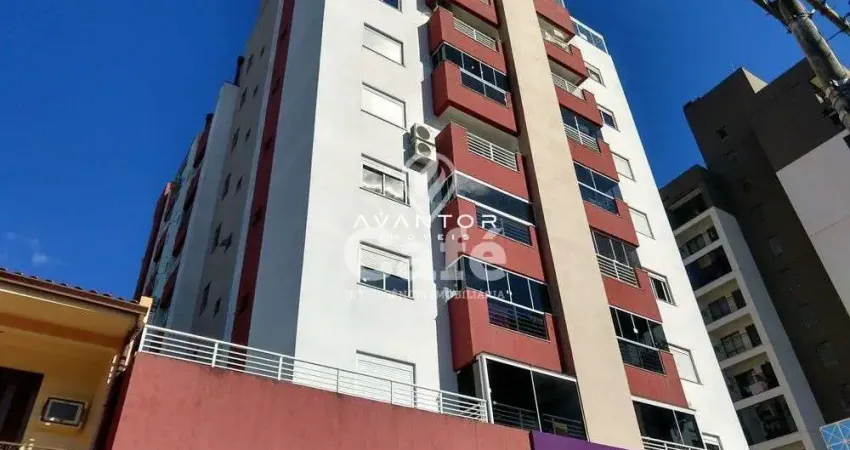 Apartamento 2 dormitórios, sala, cozinha e área co churrasqueira.