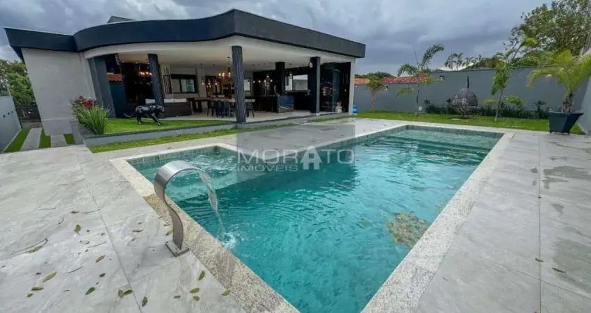 Casa Alto Padrão com 4 suítes, 8 vagas de garagem, bairro bandeirantes (Pampulha)- Belo Horizonte