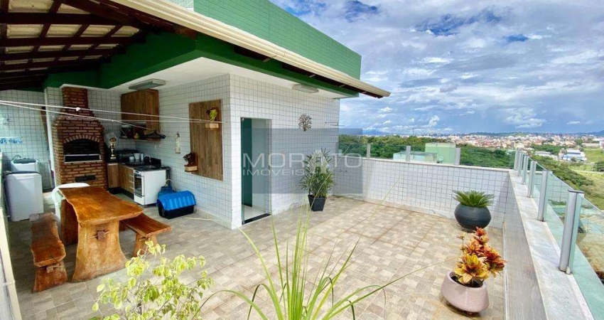 Linda Cobertura de 3 quartos e 2 vagas Bairro Cabra