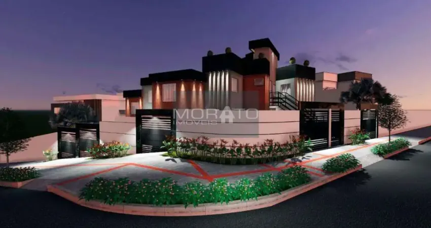 Casa geminada duplex com entrada individual de 03 quartos com suíte no Xangri-lá