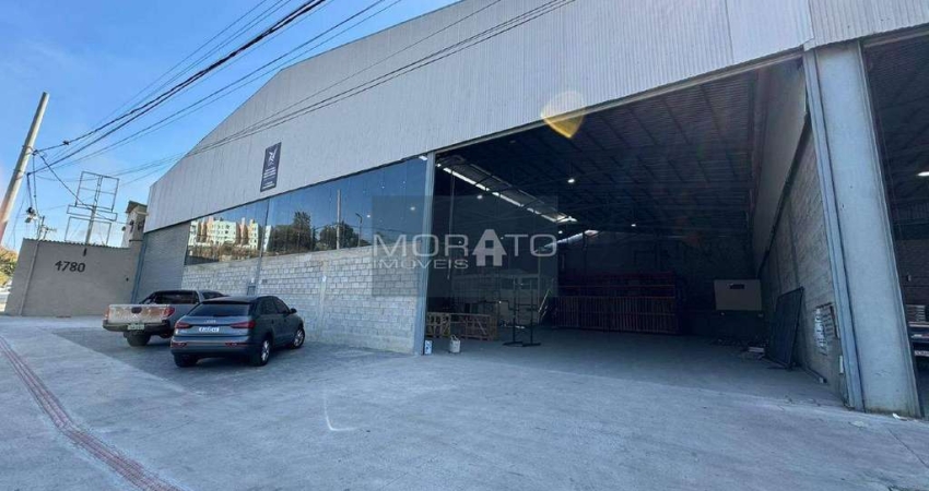 Galpão Comercial Novo 1500m² no Bairro Perobas, Contagem