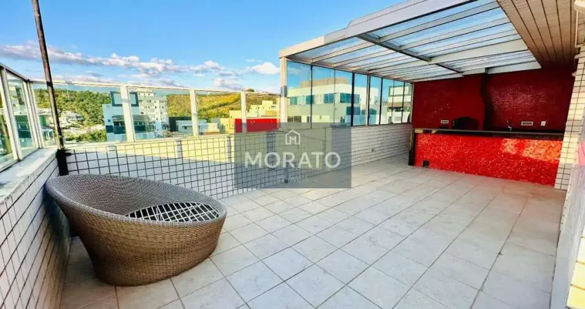 Cobertura de 4 Quartos Suíte e 2 Vagas com Elevador no Bairro Castelo