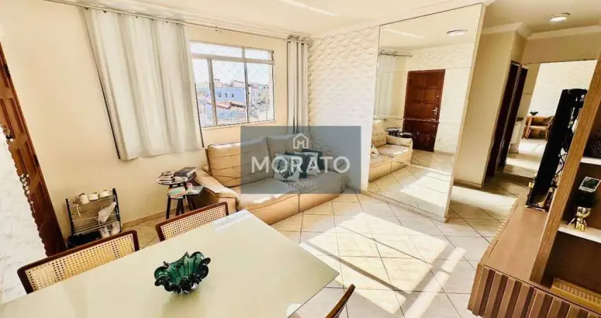 Apartamento 3 quartos, varanda com 1 vaga ampla no novo eldorado