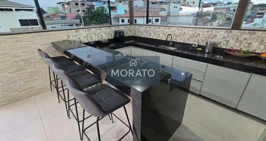 Cobertura 2 quartos, 2 vagas de garagem, no bairro sapucaias ii