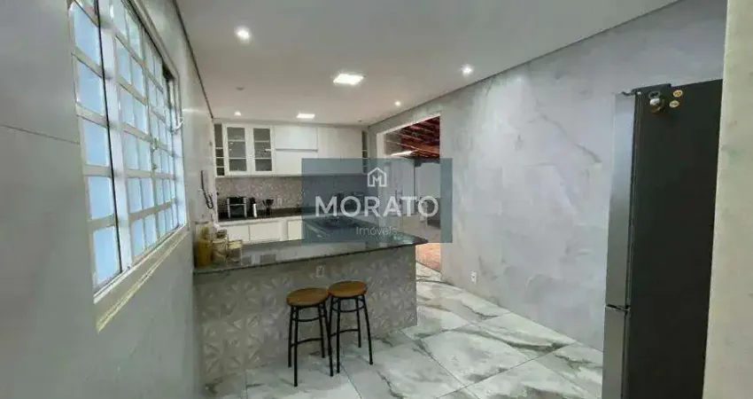 Casa linear 5 Quartos, 2 Suites, Varanda e 5 vagas de garagem no Bairro Novo Eldorado