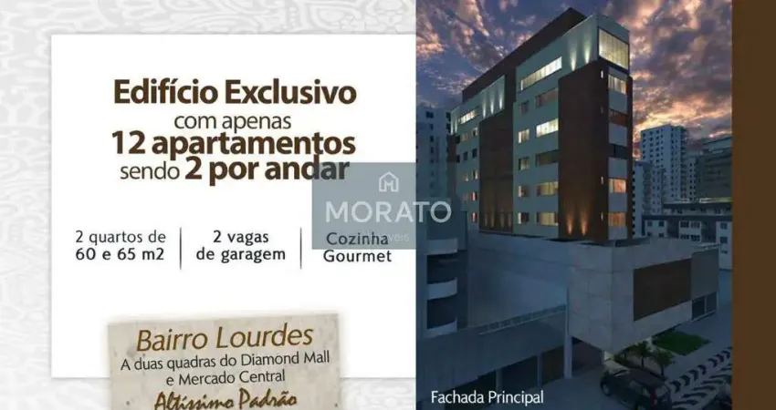 Apartamento com 2 quartos à venda na Rua dos Timbiras, --, Lourdes, Belo Horizonte
